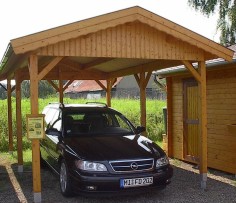 Carport 3,00 m x 5,50 m (Satteldach)