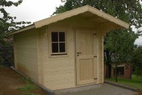 Blockhaus 28 mm 2,40 m x 4,20 m