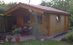 Blockhaus 45 mm 4,20 x 5,70 m 