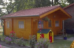 Blockhaus 45 mm 5,70 m x 5,10 m