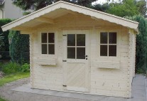 Blockhaus 3,00 m x 3,00 m