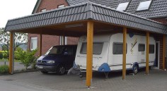 Carport 7,50 m x 8,50 m 