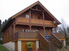 Blockhaus aus Skandinavien