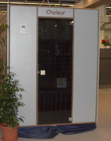 Infrarotwärmekabine