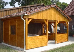 Gartenlaube 6,00 m x 4,00 m