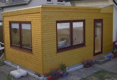 Anbau als Wintergarten